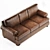 Foster Sofa: Classic Elegance & Comfort 3D model small image 2