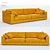 Estonian-made Bellus Infinity Sofa 3D model small image 1