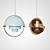 GUBI Multi-Lite Pendant: Danish Design Brilliance 3D model small image 2