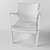 Elegant Mesh Chair: NV45 3D model small image 3