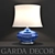 Garda Decor Desk Lamp 3D model small image 1