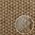 Eco Chic: Karragach Wood Tiles 3D model small image 1