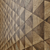 Eco Chic: Karragach Wood Tiles 3D model small image 3