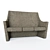 Modern Three-Seater Sofa 3D model small image 1