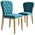 Contemporary Gaston Capitone Chair 3D model small image 1