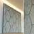 Elegant Soft Panel Wall: Decorative Metal Moldings 3D model small image 1