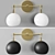 Dual Loa Sconce: Elegant Illumination Solution 3D model small image 1