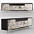 Title: Visionnaire BARNEY Modern Lacquered Sideboard 3D model small image 1