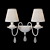 Freya Eliza Modern Wall Sconce 3D model small image 1