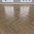 Parquet Oak: Herringbone, Linear & Chevron 3D model small image 2