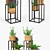 Quadrant Plant Display Stand 3D model small image 2