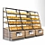 Superior Bread Display Rack 3D model small image 2