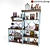 Elegant Shelf Decor: Enhance Your Space 3D model small image 1