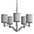 Elegant Prospect Park Chandelier 3D model small image 2