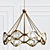 Quincy Twilight Crystal Chandelier 3D model small image 1