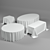 Versatile Floor Tablecloths - 4 Forms 3D model small image 1