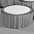 Versatile Floor Tablecloths - 4 Forms 3D model small image 2