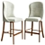 Quintus Barstools - Elegant and Durable 3D model small image 1