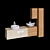 Polish KFA Armatura Sink Set 3D model small image 1