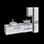 Polish KFA Armatura Sink Set 3D model small image 2