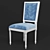 Elegant Dining Chair 2013 3D model small image 1