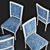 Elegant Dining Chair 2013 3D model small image 3