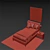 Andes Deco Bed - Elegant and Stylish Awakening 3D model small image 3