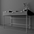 Vintage-inspired JAGGER Desk: Functional Elegance 3D model small image 3