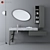 Legnobagno Freedom F24 Wash Basin 3D model small image 1