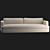 Designer Fabric Sofa: Versatile and Stylish 3D model small image 1