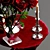 Elegant Rose Decor 3D model small image 3