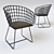 Modern Tokyo Rattan Chair 3D model small image 1