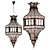 Handcrafted Moroccan Lantern with Exquisite Detailing 3D model small image 1