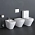 Ideal Standard Tonic II WC Collection: Close Coupled Toilet 3D model small image 1