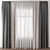 Eco-Friendly Window Curtain 3D model small image 1