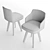 Elegant Agordo Chair-Vray & Corona 3D model small image 3