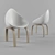 Minimalist Style Chair 3D model small image 1