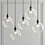 Glowing Firefly Pendant Light 3D model small image 2