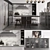 Snaidero Frame Kitchen with Gaggenau, Miele, Mater, SubZero, and Apparatus Trapeze 3D model small image 1