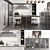 Snaidero Frame Kitchen with Gaggenau, Miele, Mater, SubZero, and Apparatus Trapeze 3D model small image 4