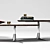 Flexform Sveva Coffee Table Set 3D model small image 3