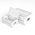 Elegant Box for Decorative Use 3D model small image 3