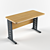 Classic School Desk: 1200x600x750mm 3D model small image 2