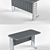 Classic School Desk: 1200x600x750mm 3D model small image 3