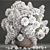 Spring Blossom Bouquet 3D model small image 3