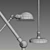 Elegant Academy Floor Lamp 3D model small image 2