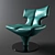 Harley Lounge Chair 3D model small image 1