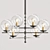 Elegant Granville Chandelier Sparkles 3D model small image 1