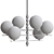 Elegant Granville Chandelier Sparkles 3D model small image 2