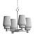 Elegant Manchester Chandelier: Eurofase 3D model small image 2